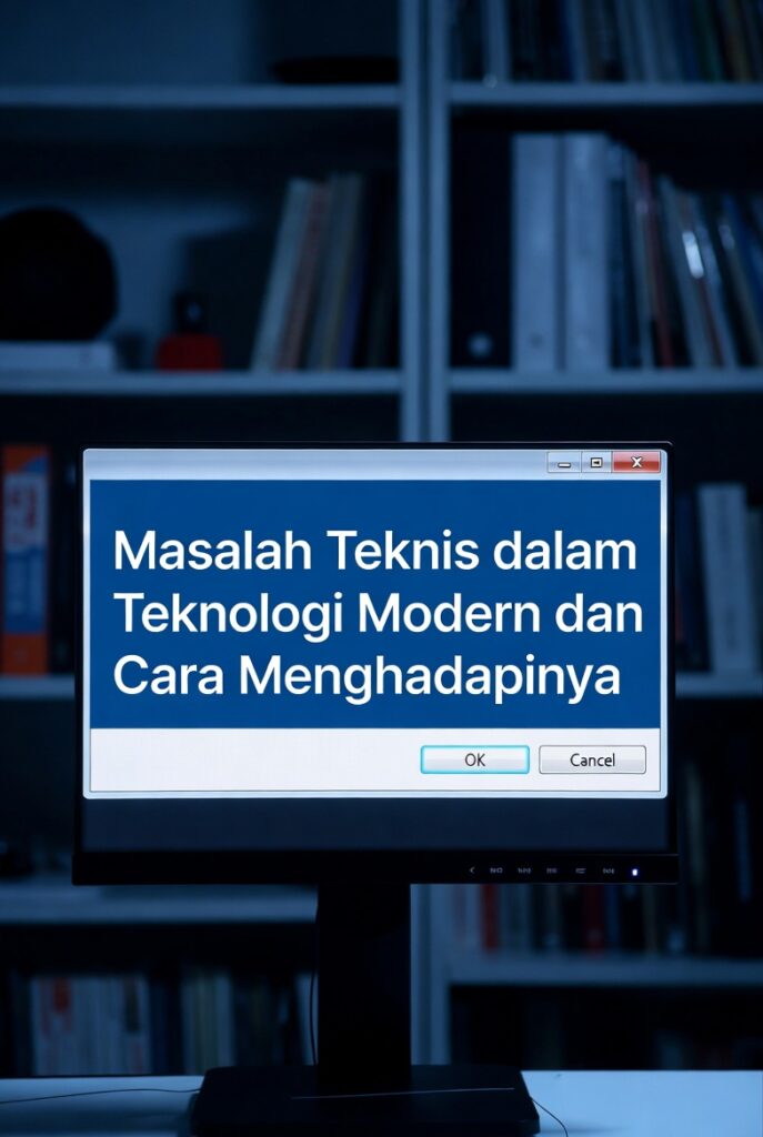 masalah teknis teknologi modern BANJIR69